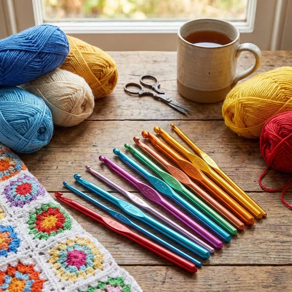 Best aluminium crochet needle set - hooks | 2026 | fast shipping