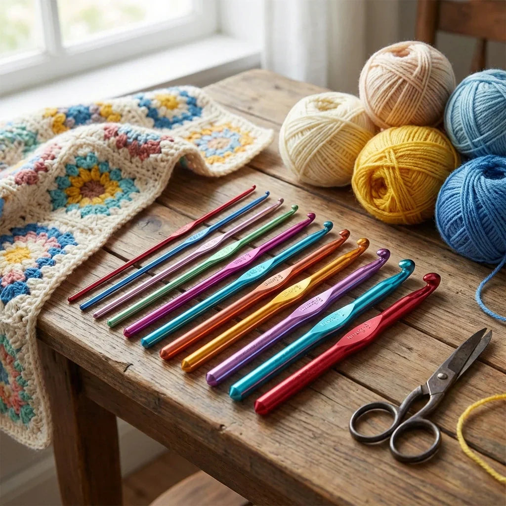 Best aluminium crochet needle set - hooks | 2026 | fast shipping