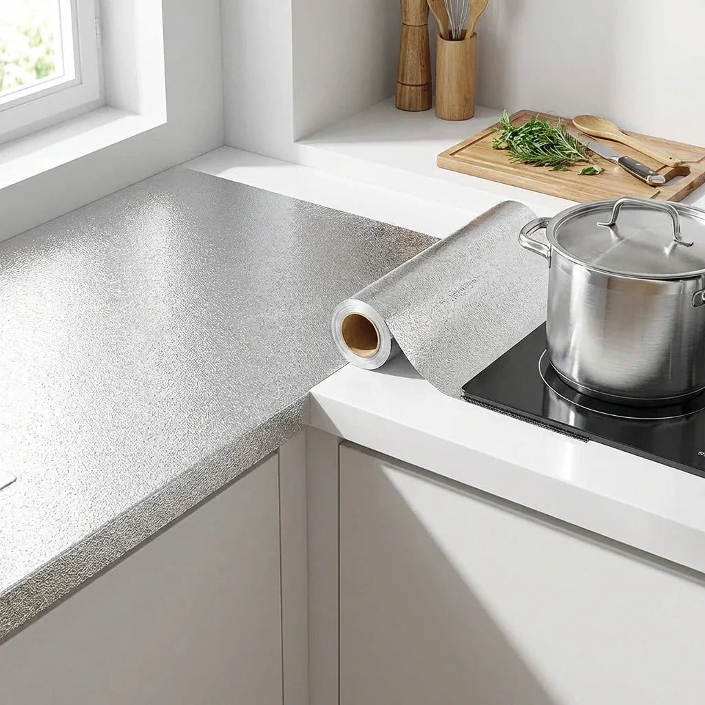 Best aluminum foil kitchen wallpaper - 2026 | fast shipping