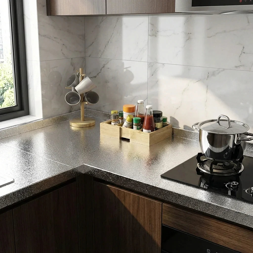 Best aluminum foil kitchen wallpaper - 2026 | fast shipping