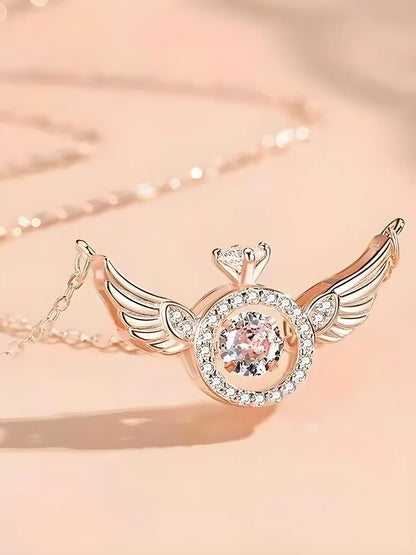 Angel Wing Pendant Necklace jewelry