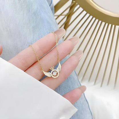 Angel Wing Pendant Necklace jewelry