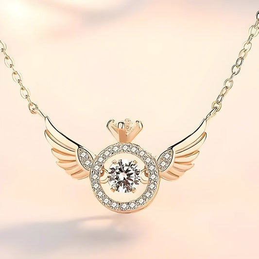 Angel Wing Pendant Necklace jewelry