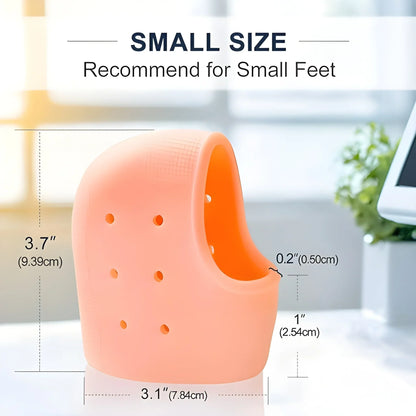 Best anti crack silicone half gel heel and foot protector - health & beauty | 2025 | fast shipping