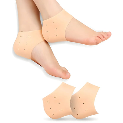 Best anti crack silicone half gel heel and foot protector - health & beauty | 2025 | fast shipping