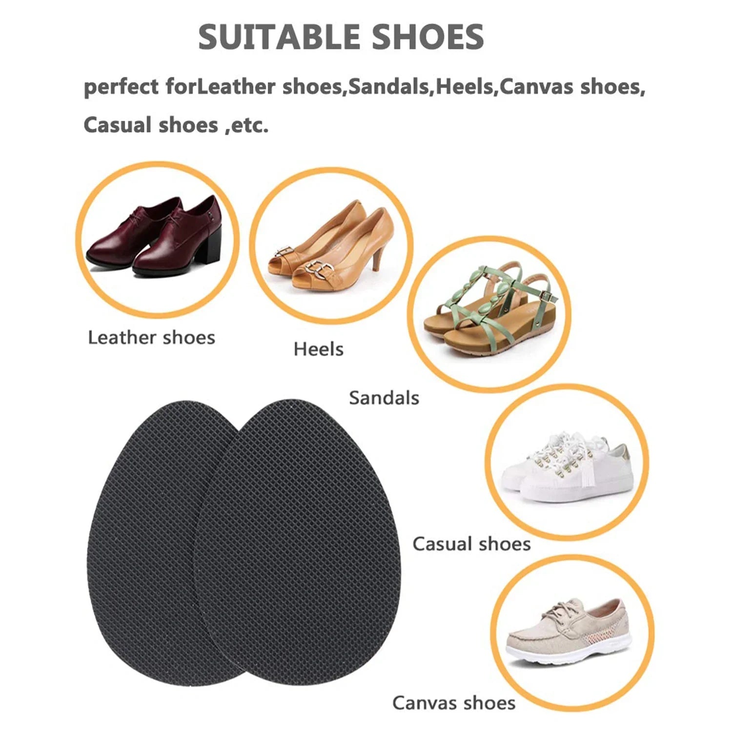 Anti-Slip Shoe Grip Pad - Health & Personal Care