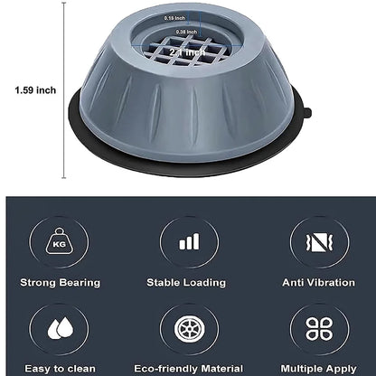 Anti vibration Pads For Washing Machine (4 Units)