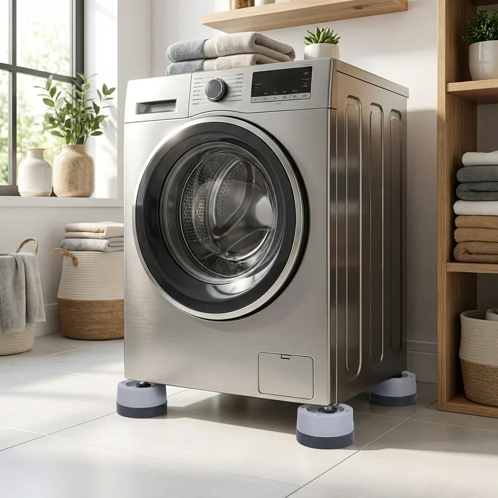 Best anti-vibration washing machine pads - furniture floor protectors | 2026 | fast shipping