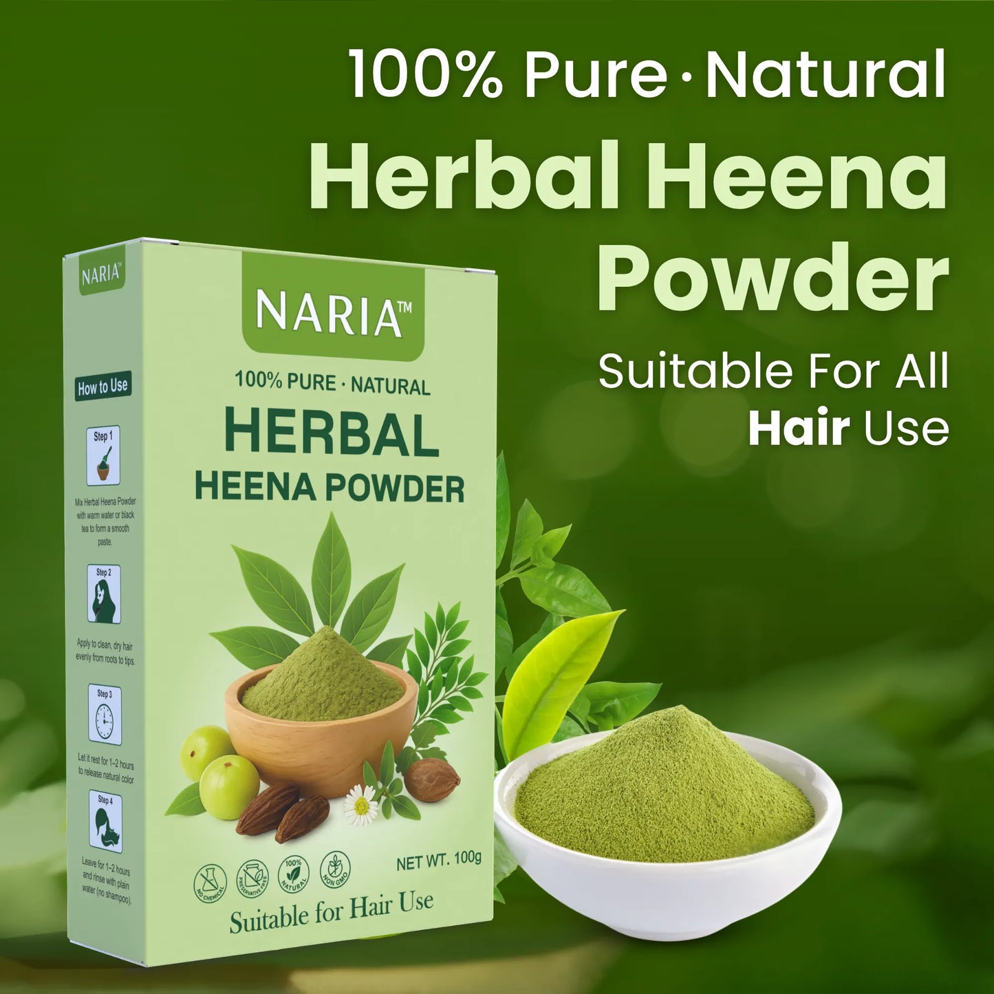 Naria Herbal Heena Powder