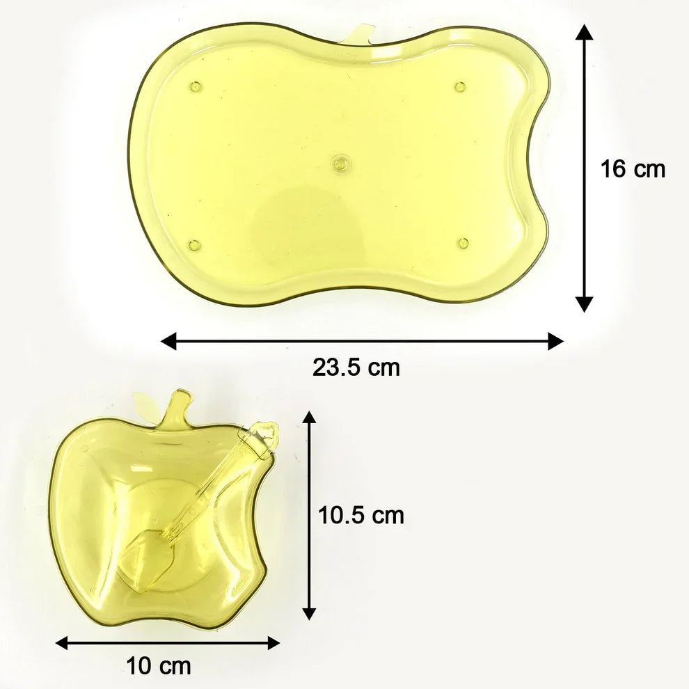 Best apple shape snack tray bowl - serving trays | 2025 | fast shipping