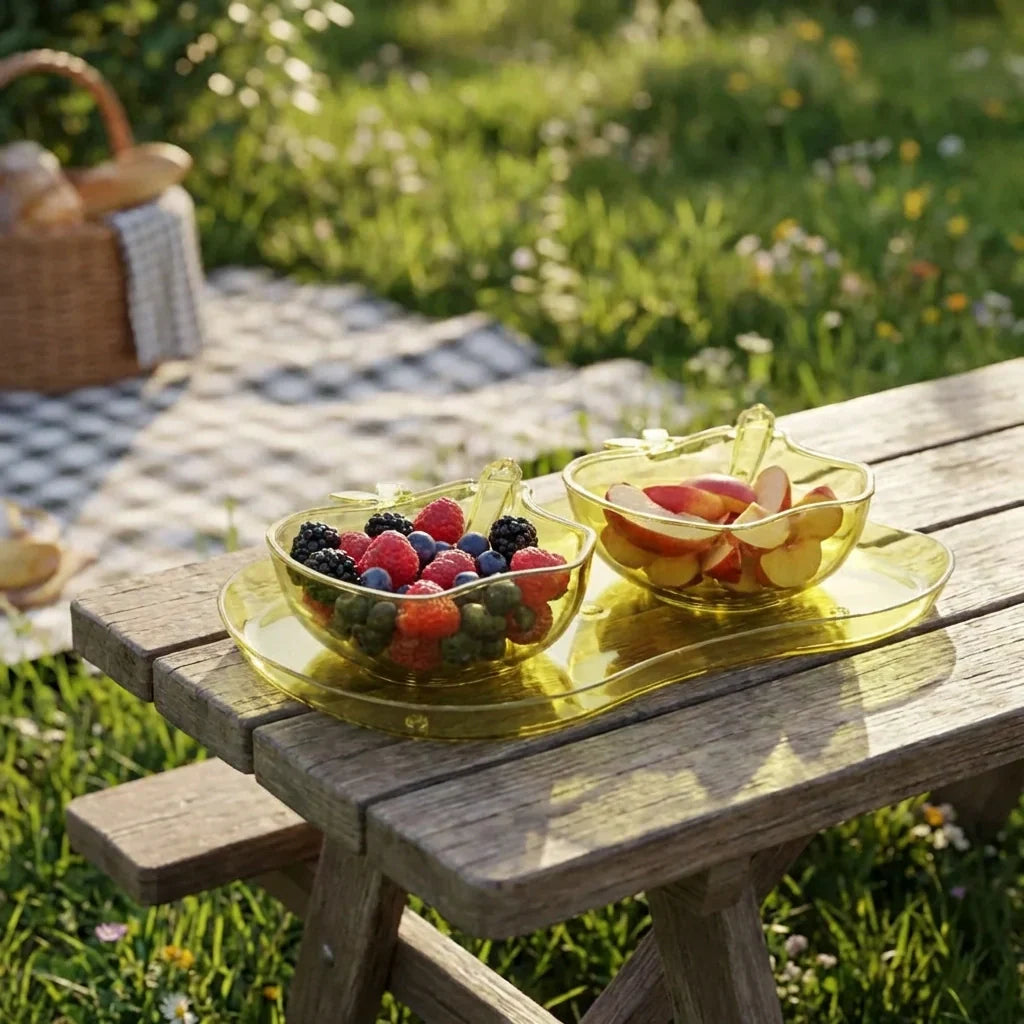Best apple shape snack tray bowl - serving trays | 2026 | fast shipping