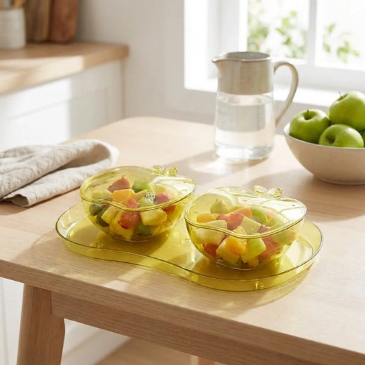 Best apple shape snack tray bowl - serving trays | 2026 | fast shipping