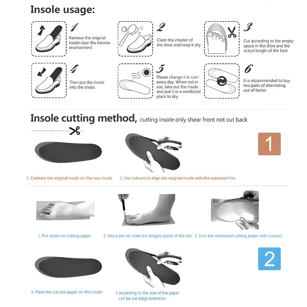 Arch Support Shoe Insoles