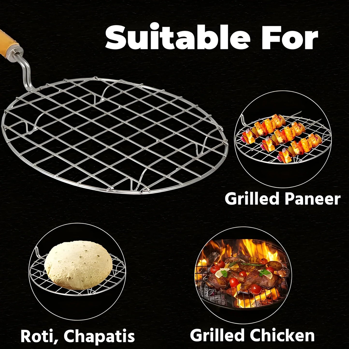 Best artisan roti roaster jali - griddles & grill pans | 2025 | fast shipping