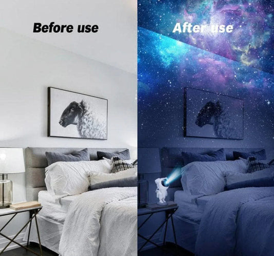 Astronaut Galaxy Projector Lamp