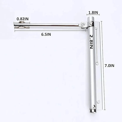 Automatic Door Closer Hinged Lock