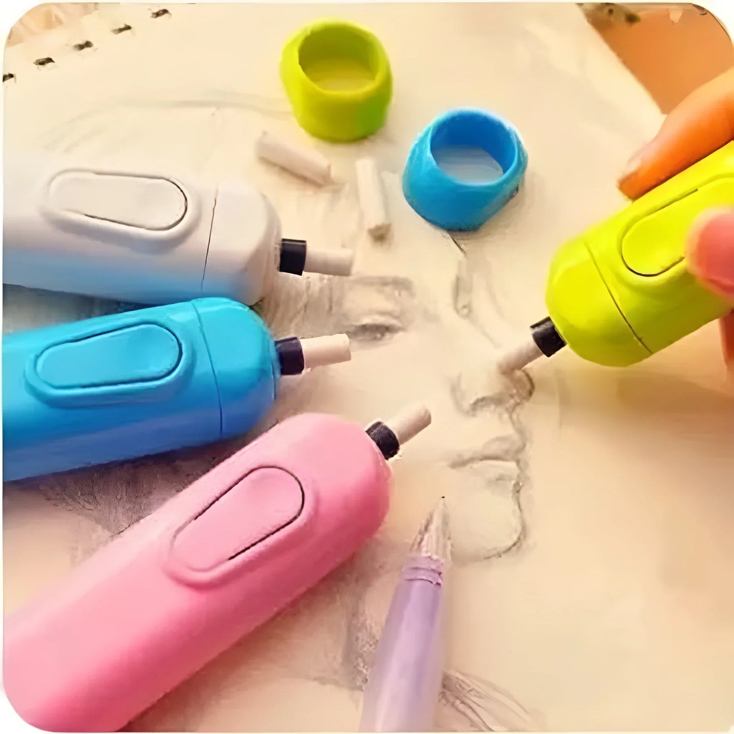 Automatic Precision Electric Eraser - Stationery