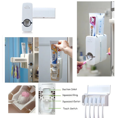 Best automatic touchless toothpaste dispenser - toothbrush holders | 2025 | fast shipping