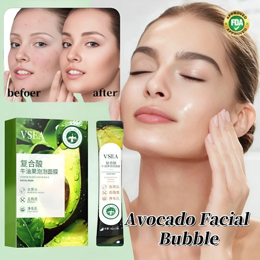 Avocado Bubble Mask Set