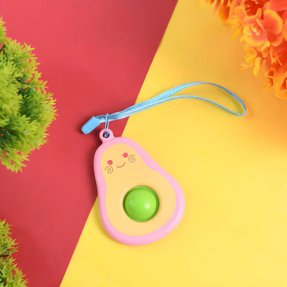 Avocado Push Pop Keychain - Toys & Games