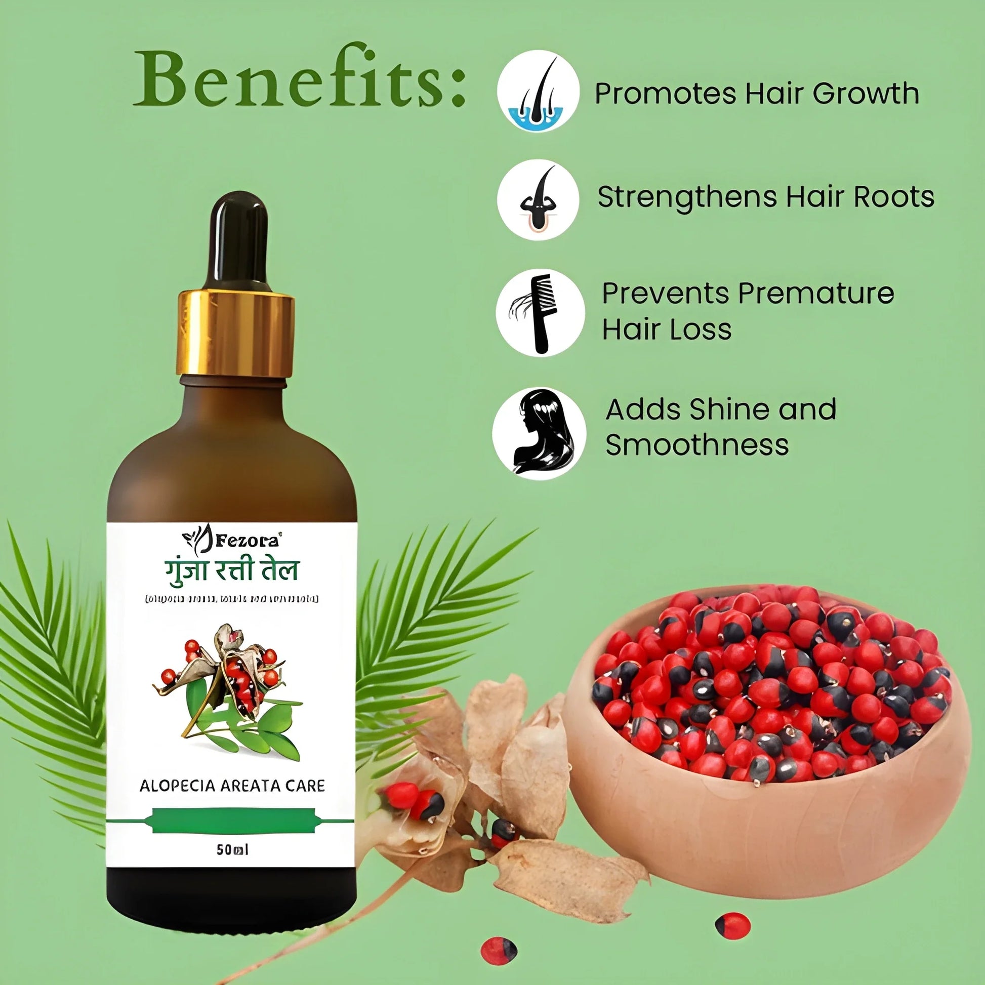 Ayurvedic Gunja Hair Oil