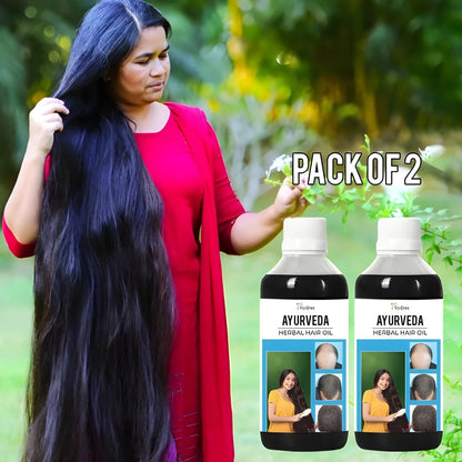 Traditional Adivasi Neelgiri Hair Nourishing Oil (Set of 2)