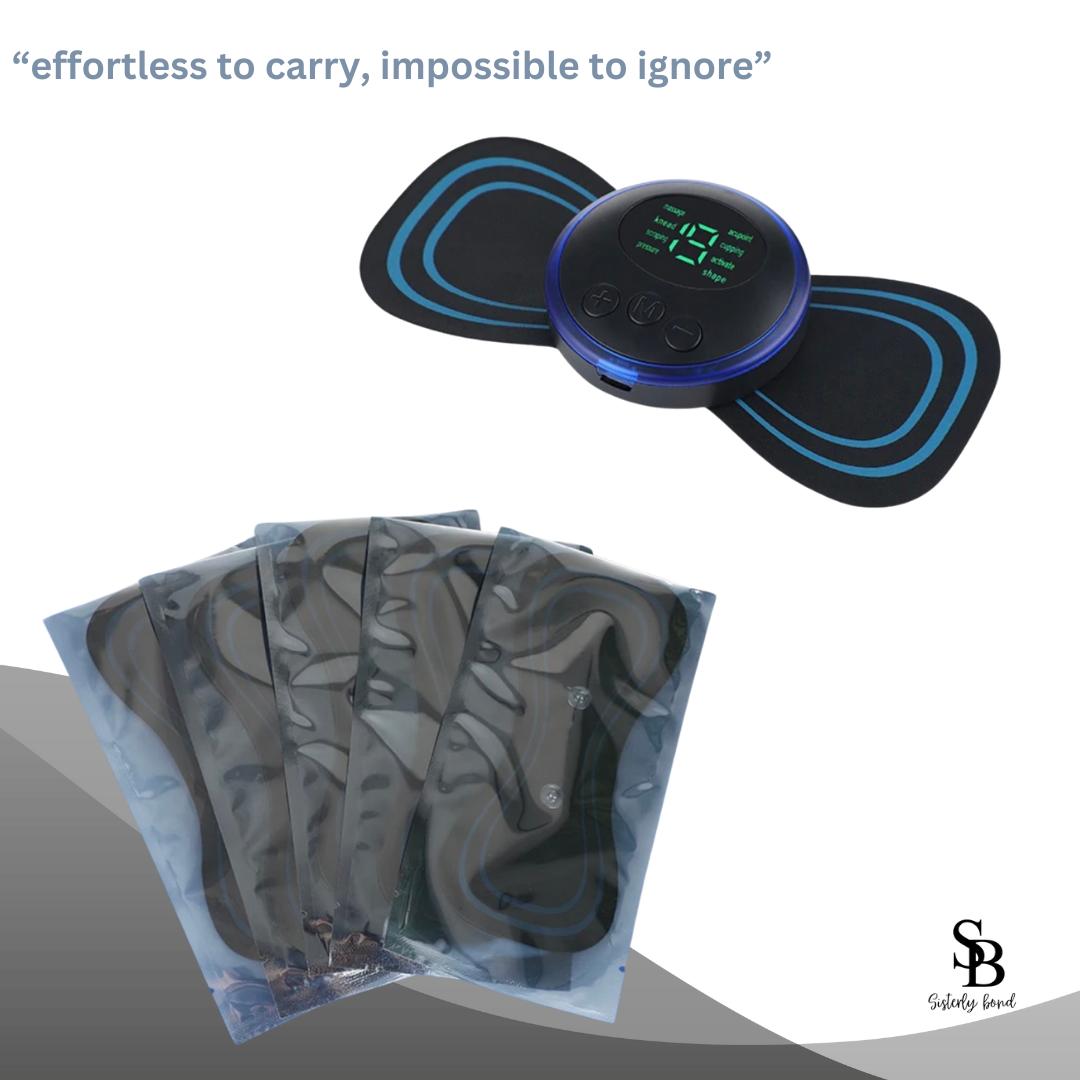 RELAX PATCH PRO Body Massager – Mini Portable Massager with 8 Modes & 19 Intensity Levels