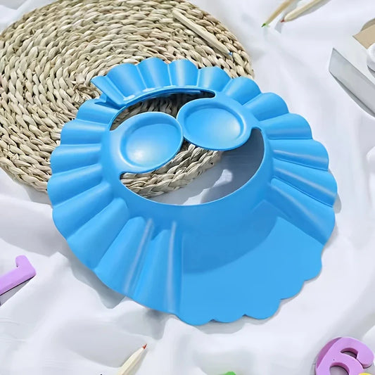 Baby Adjustable Safe Bathing Shower Cap (Pack of 2) baby