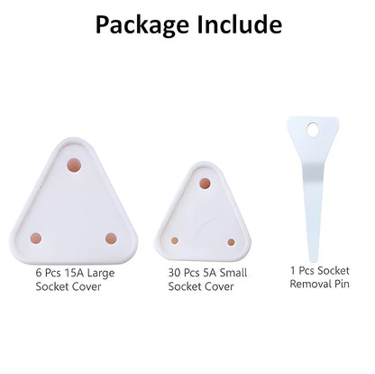 Baby Safety Big Electrical Socket Cover - Computers & Accessories