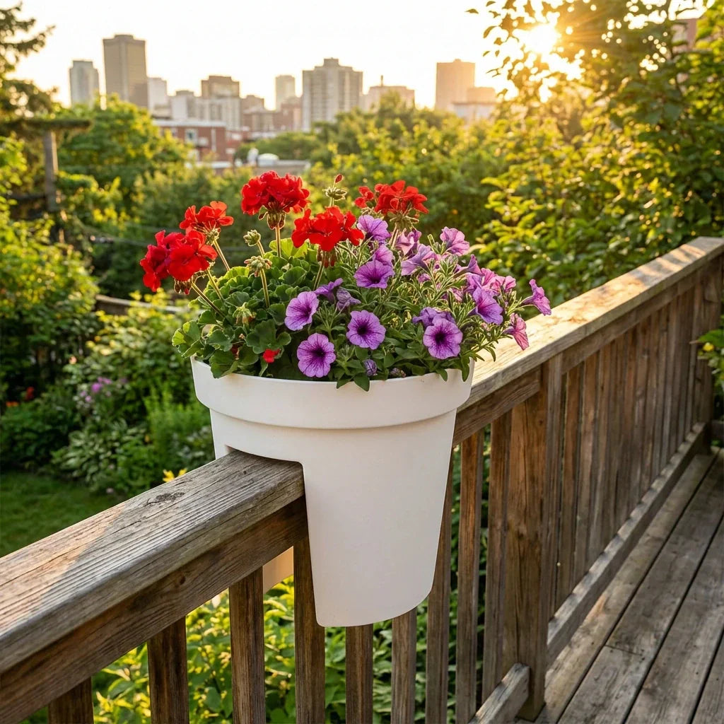Best balcony railing flowerpot - planters | 2026 | fast shipping