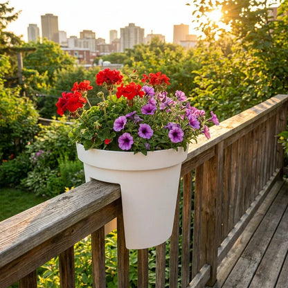 Best balcony railing flowerpot - planters | 2026 | fast shipping