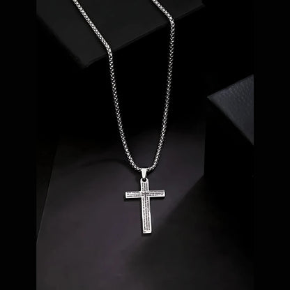 Men's Cross Pendant With Chain