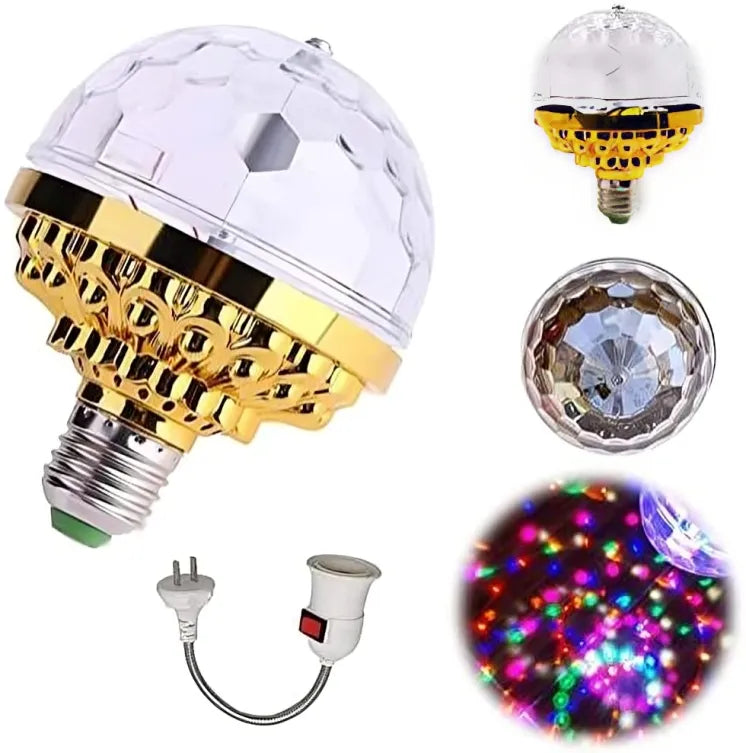 BD Rotating Magic Ball Light with Lamp Holder Sets
