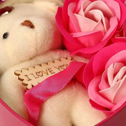 Bear Rose Gift Box Gifting