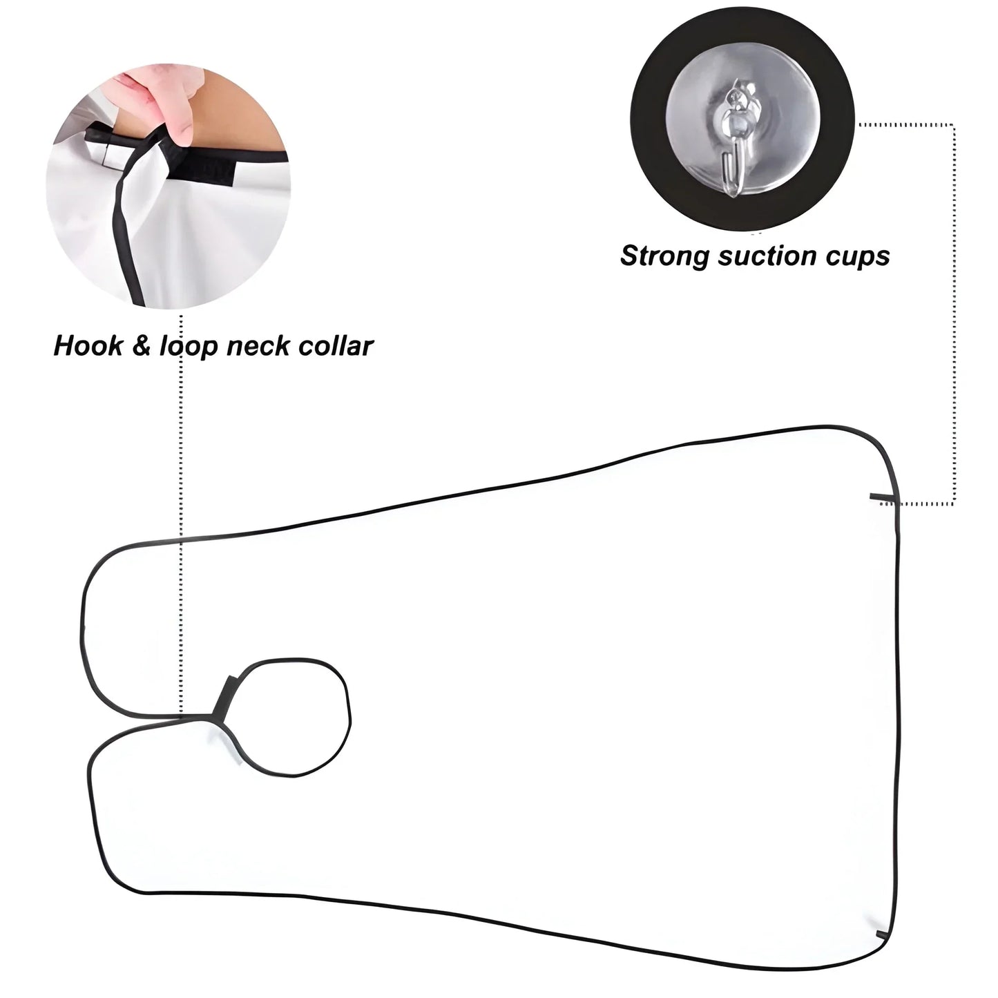 Best beard apron hair clippings catcher - health & beauty | 2025 | fast shipping