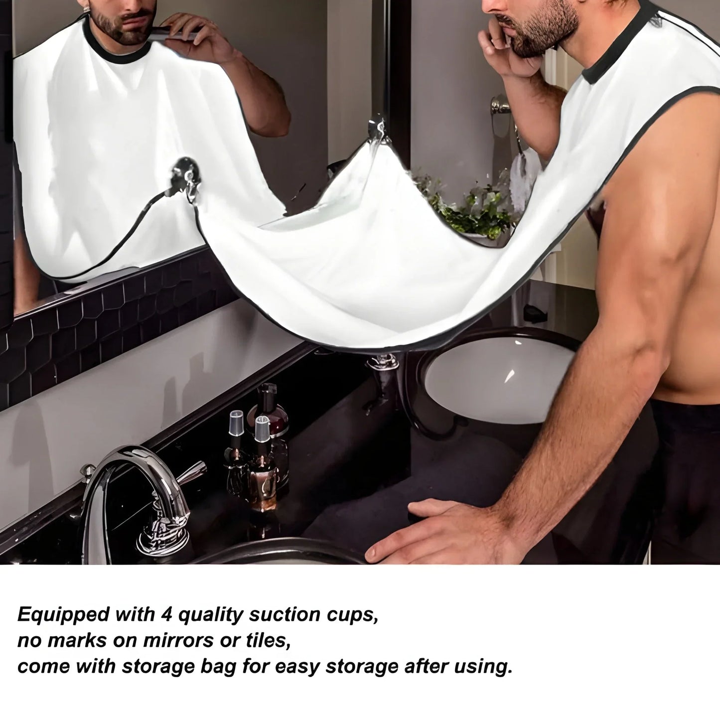 Best beard apron hair clippings catcher - health & beauty | 2025 | fast shipping
