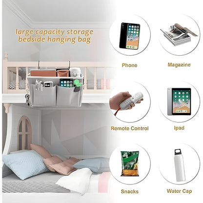 Bedside hanging Multipacket Organizer