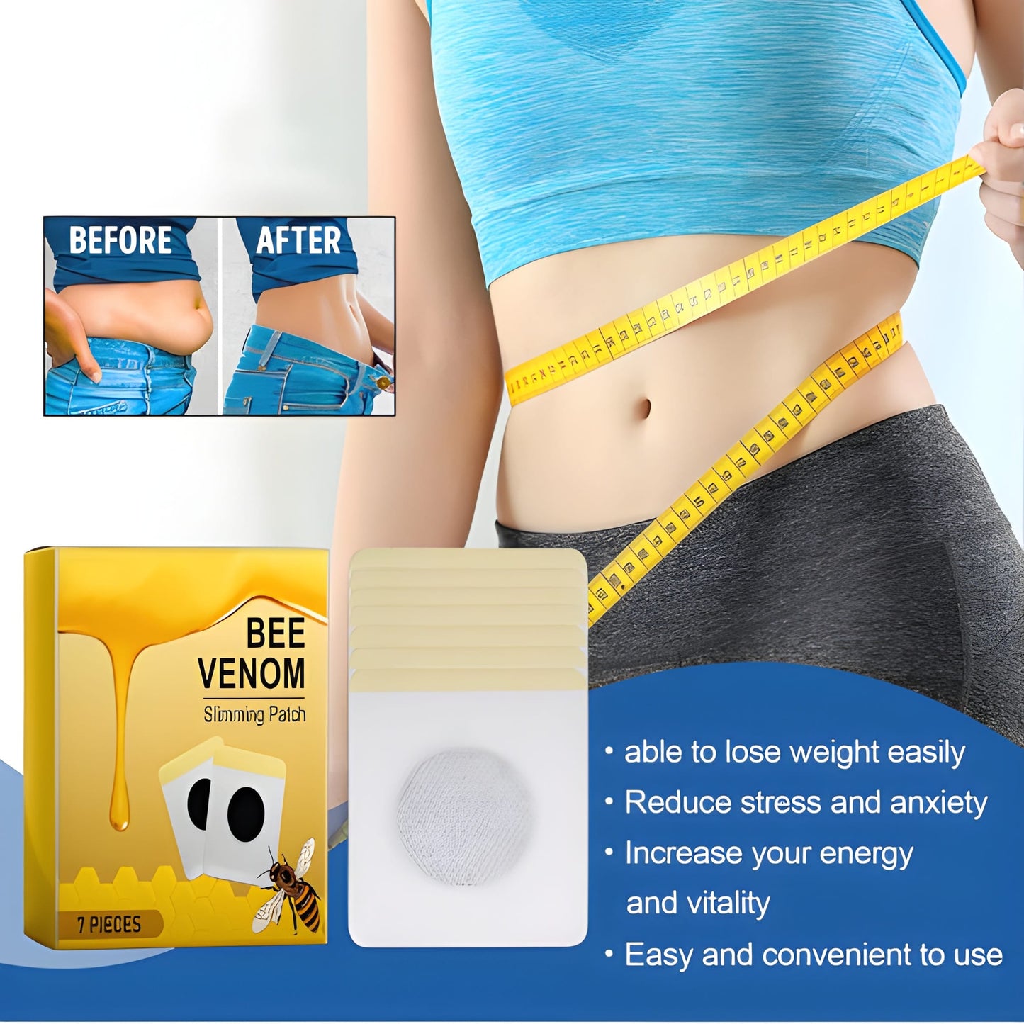 Bee Venom Infused Skin Patch