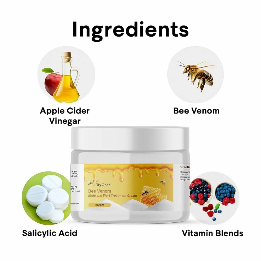Bee Venom Wart Cream