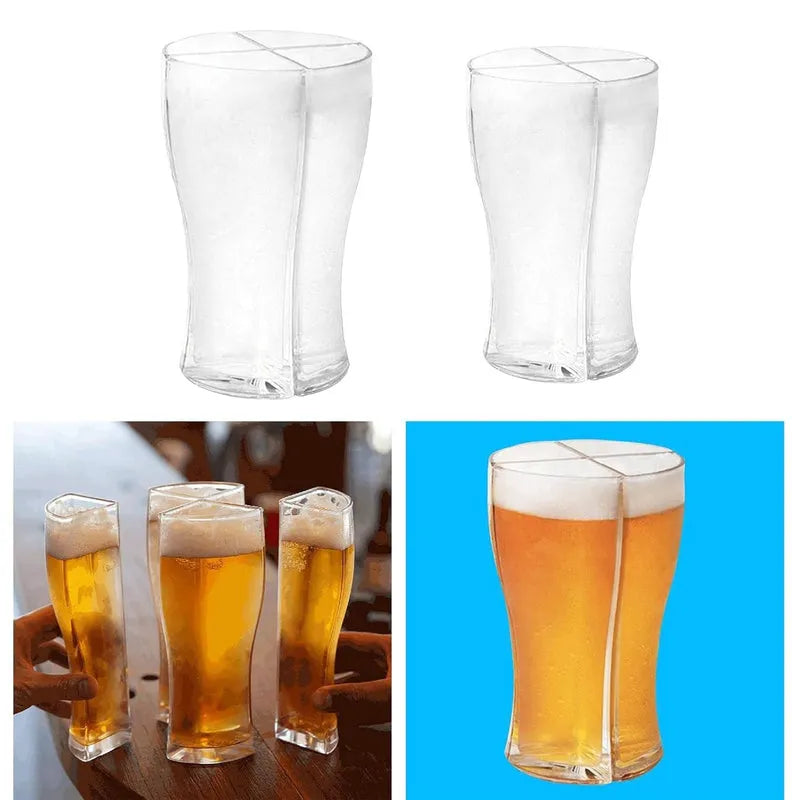 Beer Splitter Mug Home & Kitchen