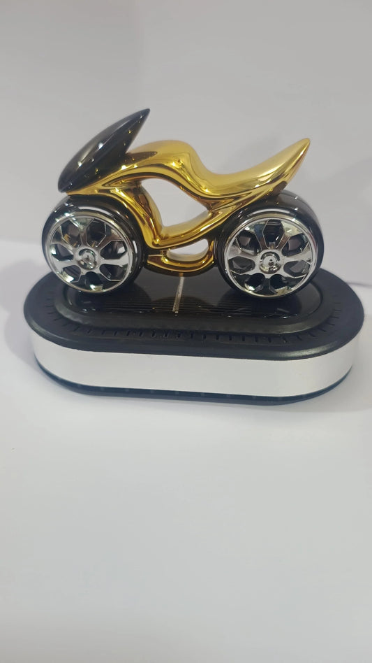 Bike & Car Aroma Sculpture gold air freshner