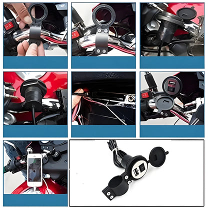 Bike Motorcycle USB Charger