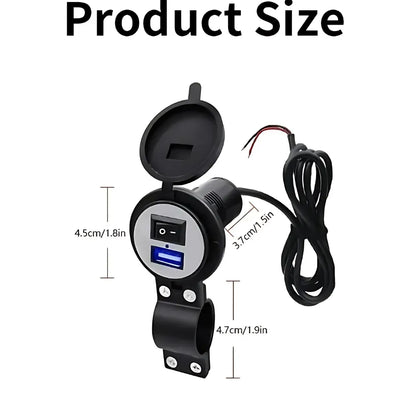 Bike Motorcycle USB Charger