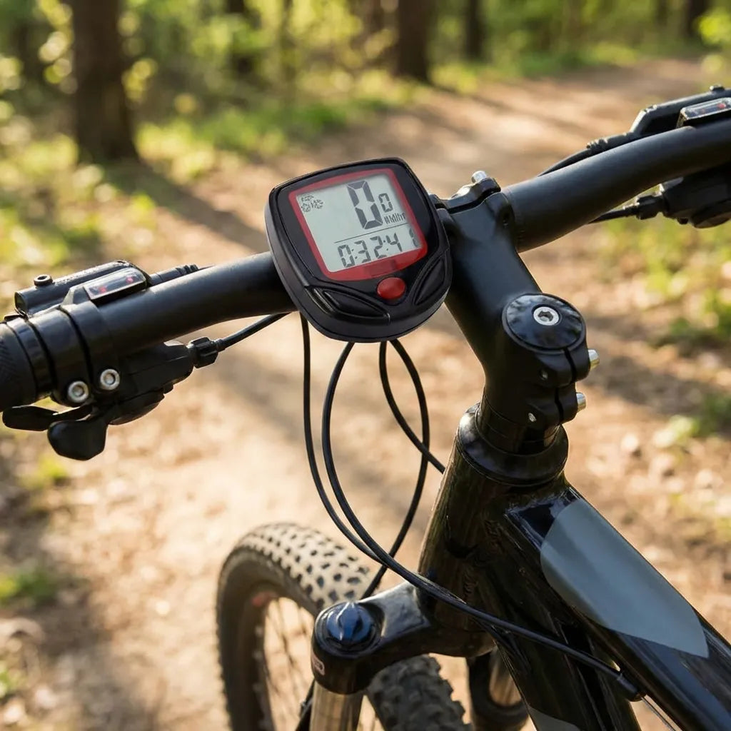Bike Design Computer Durable bike speed computer with trip distance timer, auto stop feature ...