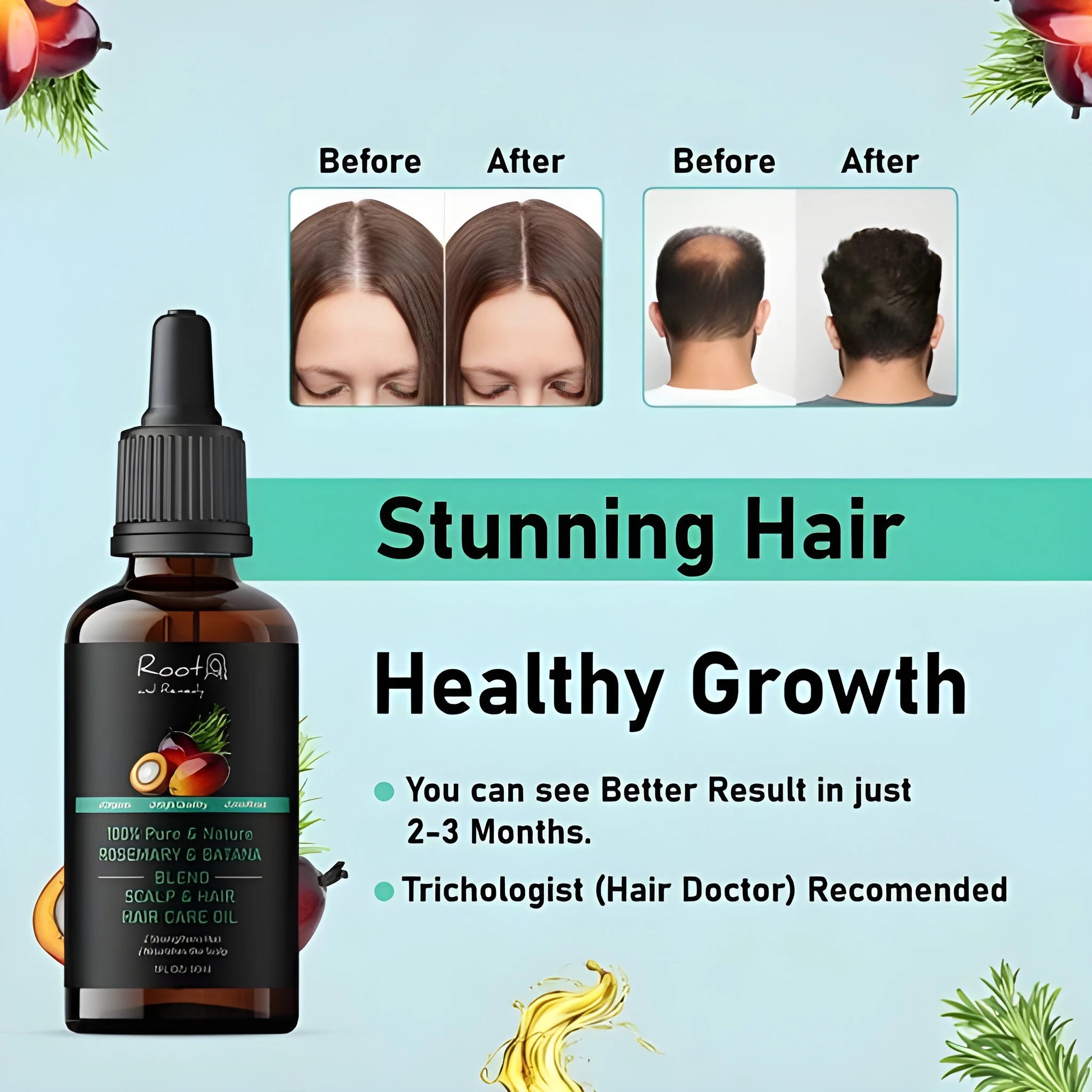 Batana Rosemary Hair Oil