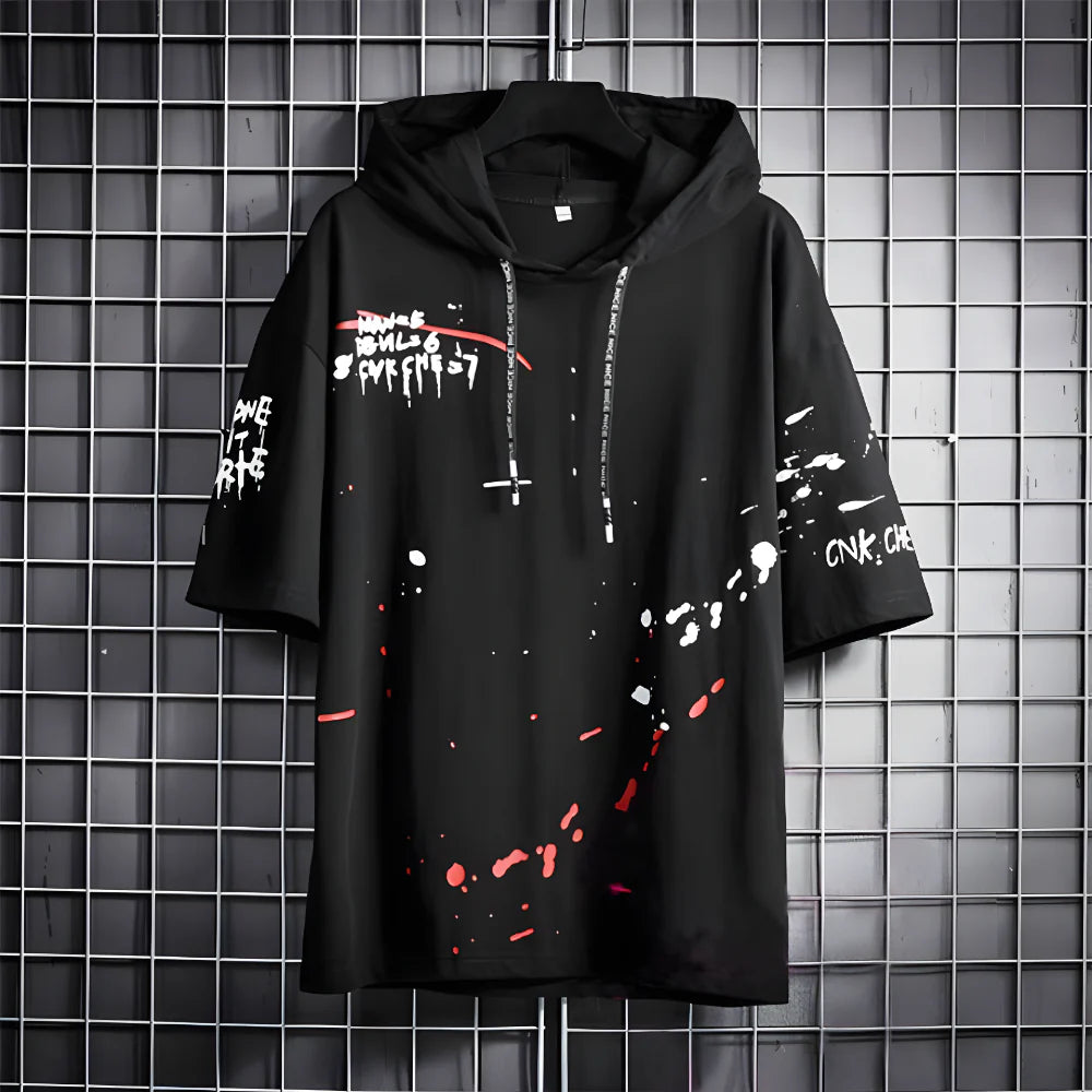 Black Cotton Hoodie Twin Pack clothing