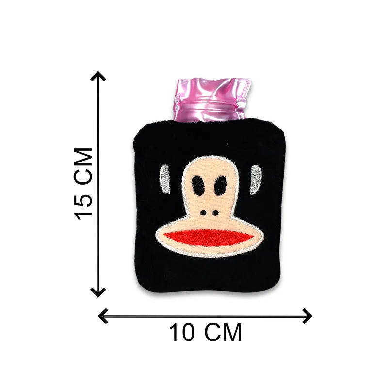 Black Monkey Small Hot Water Bag With Cover - Health Care