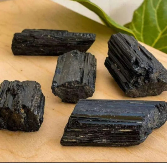 Black Tourmaline Raw Stone Home Accessories