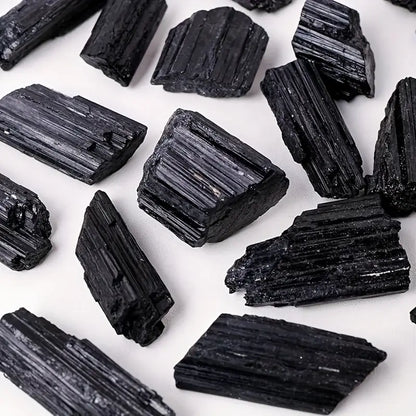 Black Tourmaline Raw Stone Home Accessories