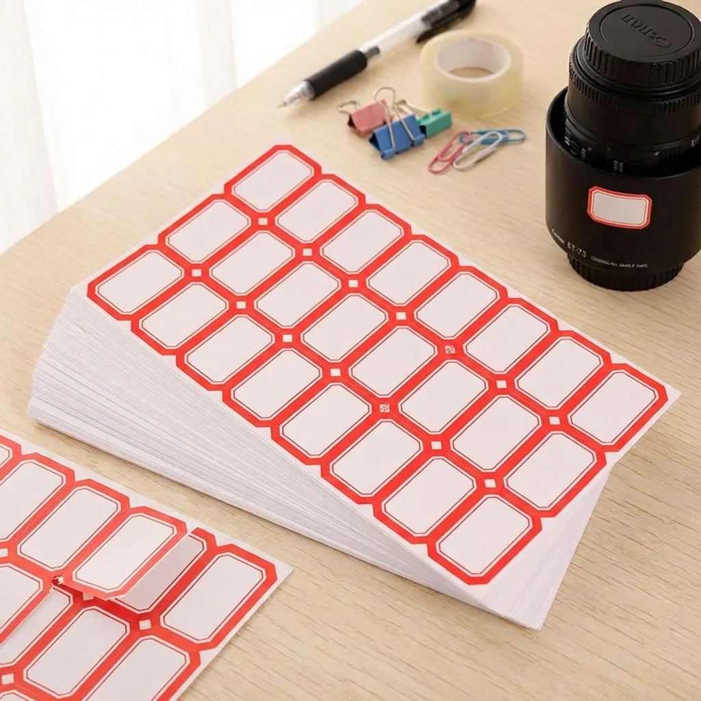 Blank label sticker sheets (50 sheet) - factorybuy – MaxSmile